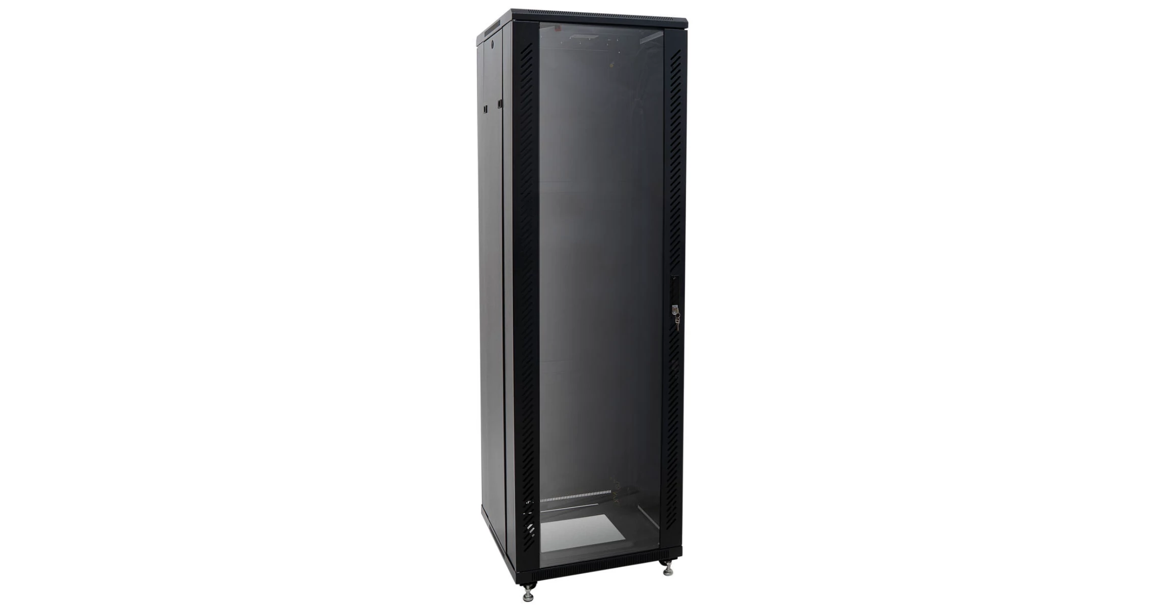 ROADINGER SSC-32 Steel Cabinet with Glass Door 32U - ACÉL RACKEK