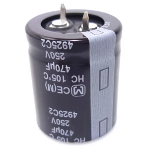  Capacitor 470µF 250V