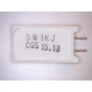  Resistor 1 kOhm 5W Radial Leaded metal layer