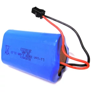  Battery 11,1V/2600mAh (18650) AKKU Flat Light 3 (Li-Ion)