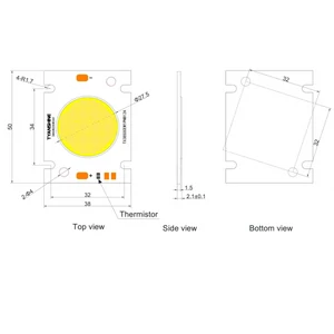  LED COB 250W 3200K LED PFE-200 3000K Profile Spot (TX-3850S200C28F12-03H95)