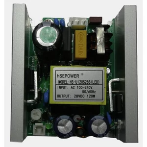  Pcb (Power supply) 28V/4,3A LED IP PAR 7x10W (HS-U120S28S)