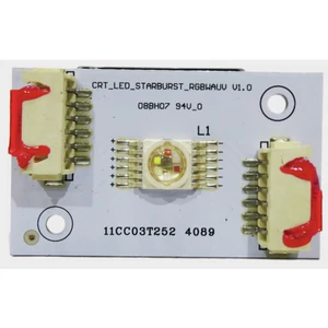  Pcb (LED) LED B-40 HCL MK2 (CRT_LED_STARBURST_RGBWAUV V1.0)