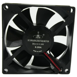 EUROLITE Fan 24V/0,20A 80x80x25mm