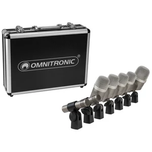 OMNITRONIC MIC 77-7LMH MK2 Drum Microphone Set