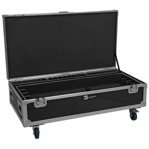 ROADINGER Flightcase 8x AKKU IP Pixel Tube 360° PRO CRMX with charging function and wheels