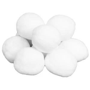 EUROPALMS Snowballs, 7,5cm, 10x