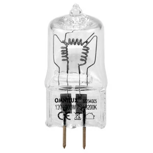 OMNILUX 120V/300W GX-6.35 75h 3200K