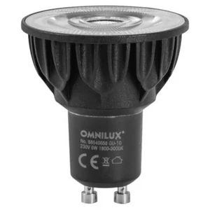 OMNILUX GU-10 230V COB 5W LED 1800-3000K dim2warm