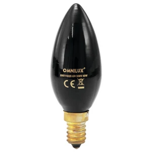 OMNILUX C35 230V/40W E-14 UV Candle Bulb