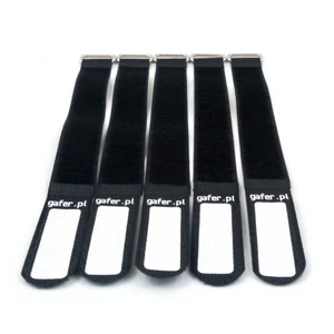 GAFER.PL Tie Straps 25x260mm 5 pieces black