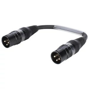 SOMMER CABLE Adaptercable XLR(M)/XLR(M) 0.15m bk