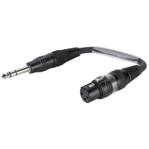SOMMER CABLE Adaptercable XLR(F)/Jack stereo 0.15m