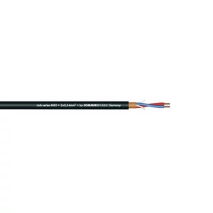 SOMMER CABLE Microphone cable 2x0.34 100m bk CLUB SOMMER CABLE Microphone cable 2x0.34 100m bk CLUB
