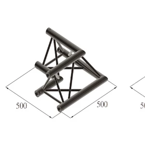 ALUTRUSS TRILOCK S-PAC 21 2-Way Corner 90° black