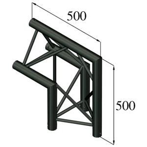 ALUTRUSS TRILOCK S-PAC 24 2-Way Corner 90°/\ black