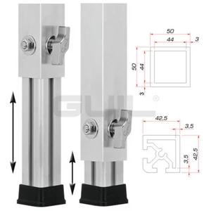 GUIL PTA-440/80-140 Telescopic Foot
