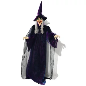 EUROPALMS Halloween figure Witch, animated 175cm