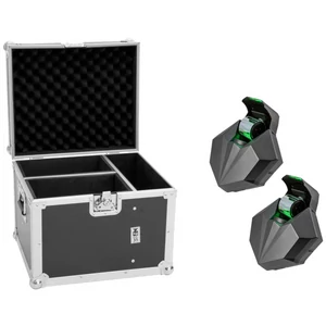 EUROLITE Set 2x LED CAT-80 Beam Effect + Flightcase