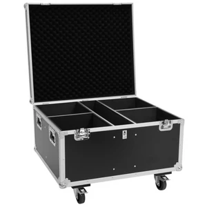 ROADINGER Flightcase 4x THA-100F MK3 with wheels