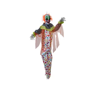 EUROPALMS Halloween Figure Clown Curby, animated, 155cm