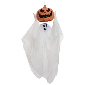 EUROPALMS Halloween Pumpkin Ghost, animated, 110cm