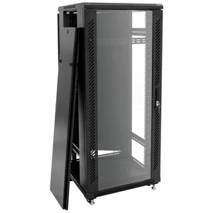ROADINGER SSC-24 Steel Cabinet with Glass Door 24U
