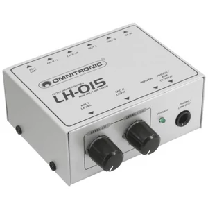OMNITRONIC LH-015 2-Channel Mic/Line Mixer
