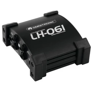 OMNITRONIC LH-061 PRO Passive Dual DI Box