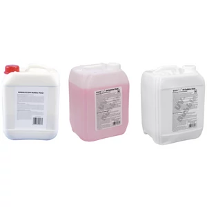 EUROLITE Set 3x UV Bubble fluid 5l yellow + red + blue