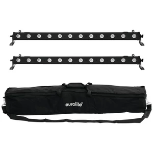 EUROLITE Set 2x LED BAR-12 QCL RGBA + Soft Bag