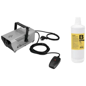 EUROLITE Set N-10 silver + B2D Basic smoke fluid 1l