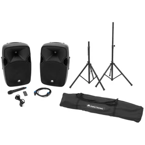 OMNITRONIC Set XFM-212AP + Speaker stand MOVE MK2