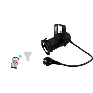 EUROLITE Set PAR-16 Spot bk + LED GU10 RGB/WW/CW WiFi EUROLITE Set PAR-16 Spot bk + LED GU10 RGB/WW/CW WiFi