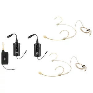 OMNITRONIC Set FAS TWO + 2x BP + 2x Headset 660-690Mhz