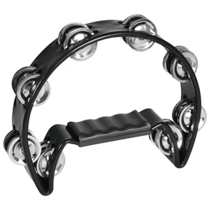 DIMAVERY TN-2 Tambourine plastic, black