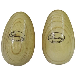 DIMAVERY Egg shaker wood 2x