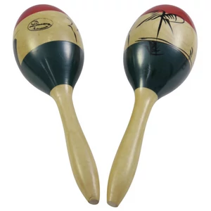DIMAVERY Maracas Jamaika, wood 2x