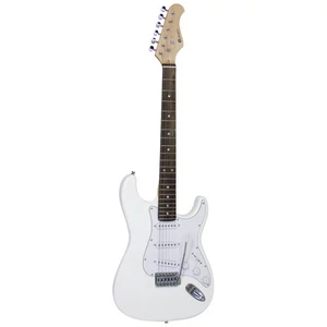 DIMAVERY ST-203 E-Guitar, white