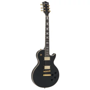 DIMAVERY LP-530 E-Guitar, black/gold