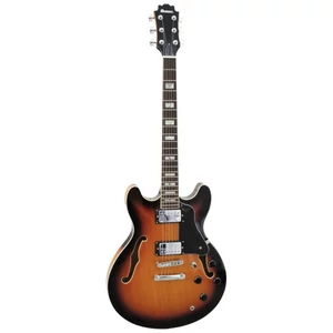 DIMAVERY SA-610 Jazz Guitar, sunburst