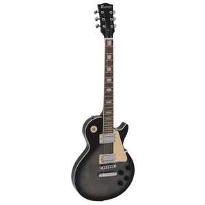 DIMAVERY LP-750 Electric Guitar, Translucent gray blackburst