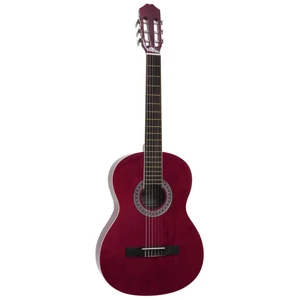 DIMAVERY AC-303 Classical Guitar, red