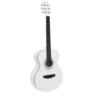 DIMAVERY AW-303 Western guitar white