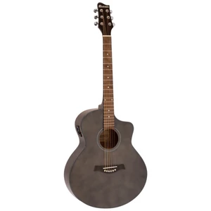 DIMAVERY STW-50 Western Guitar,brown