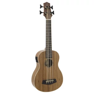 DIMAVERY UK-700 Bass Ukulele, Zebra