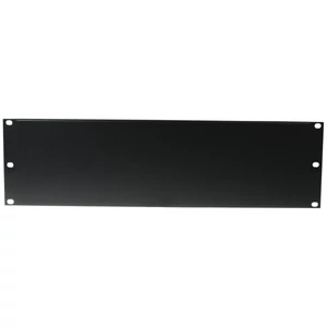 OMNITRONIC Front Panel Z-19U-shaped steel black 3U