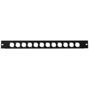 OMNITRONIC Front Panel Z-19 12 x XLR (D-type) 1U
