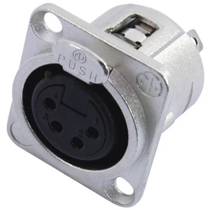 NEUTRIK XLR mounting socket 4pin NC4FDL-1