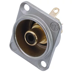 NEUTRIK RCA mounting socket bk NF2D0